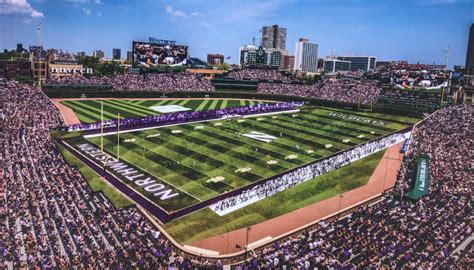 Northwestern game at Wrigley Field will play both directions - Chicago ...