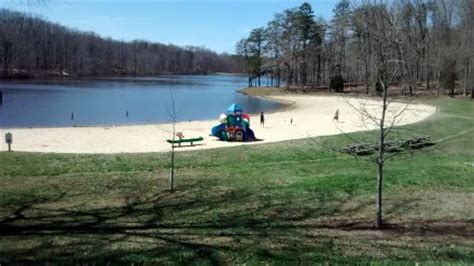 Bear Creek Lake Park in Central Virginia