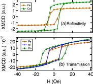 Comparison of time-resolved x-ray magnetic circular dichroism ...