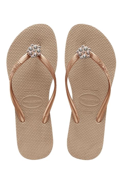 Havaianas | everythingbutwater.com | Gold flip flops, Womens flip flops, Flip flops uk