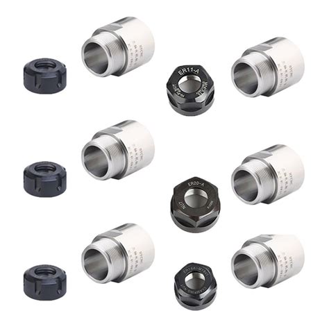 chengsi Thread Adapter Er11 Er16 Er20 Er25 Er32 Collet Chuck Spindle For Motor Rotor - Walmart.com