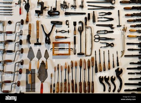 Collection of antique tools Stock Photo: 49231240 - Alamy