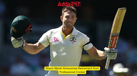 Shaun Marsh Announces Retirement from Professional Cricket