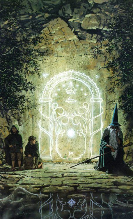 The Doors of Durin | Lord of the rings, Lotr art, Middle earth art