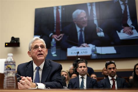 Live updates: Merrick Garland testifies at the House Judiciary Committee's DOJ hearing