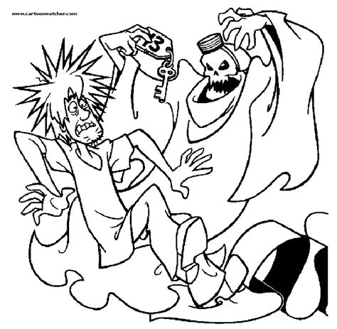 Scooby Doo Monsters Coloring Pages | New Coloring Pages For Kids ...