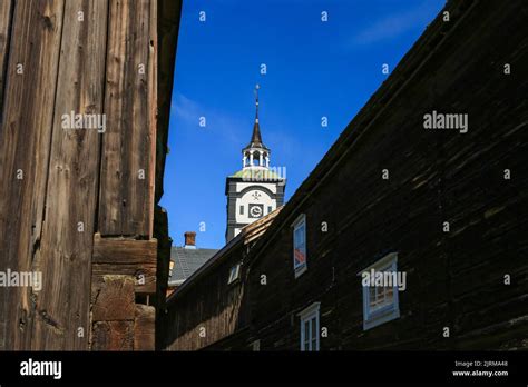 Old church in Roeros. Roeros is a municipality in Trøndelag county ...