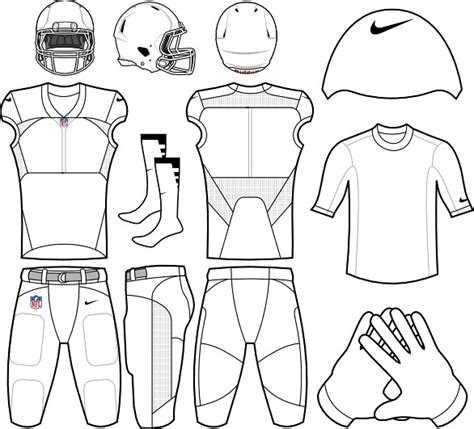 Nike Uniforms: Nike Football Uniform Template Psd