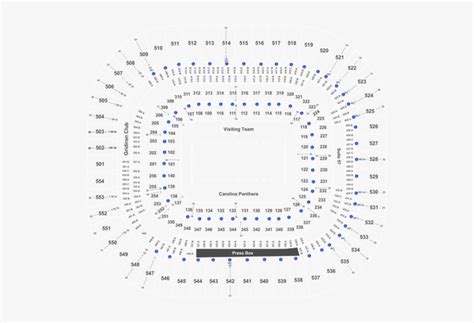 Printable Carolina Panthers Stadium Seating Chart – Two Birds Home