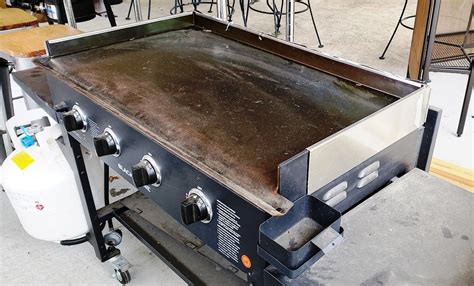 36" Blackstone Griddle stainless cover lid & windscreen - BBQ Tools ...