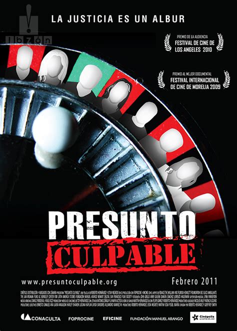 Poster Presunto Culpable / Presumed Guilty movie poster on Behance