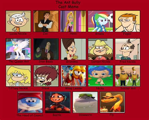 My The Ant Bully Cast Meme by Minniemouse2003 on DeviantArt