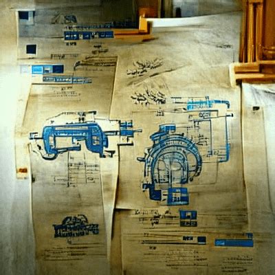 I also tried "Time Machine Blueprints" : r/starryai