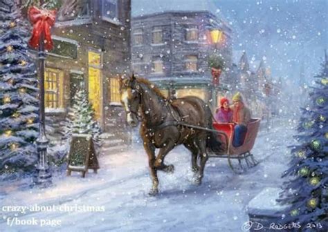 Sleigh ride | Christmas horses, Christmas scenes, Sleigh ride