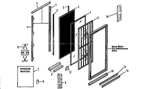 Stanley Sliding Glass Door Parts - Glass Door Ideas