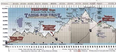 Guided Segment Hike one step at a time around- Tahoe Rim Trail