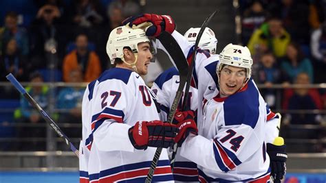 T.J. Oshie at the Sochi Olympics