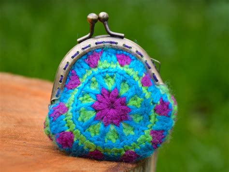 Coin Purse, Coin Pouch, Crochet Coin Purse, Crocheted Coin Purse - Etsy