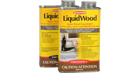 LiquidWood Epoxy Wood Consolidant - Abatron - Ardec - Finishing Products