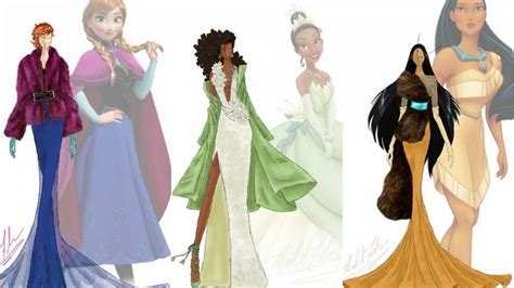 You will love this fashion designer's Disney princesses-inspired collection