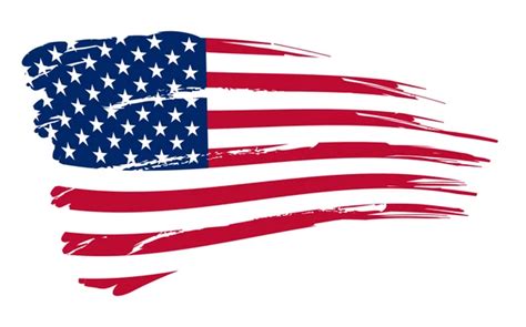 100,000 Grunge american flag Vector Images | Depositphotos