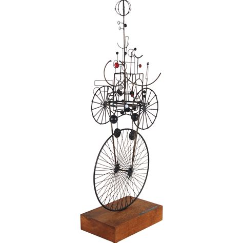 1970 Joseph Burlini “One Wheeler” Kinetic Sculpture Chicago Artist | Kinetic sculpture, Chicago ...