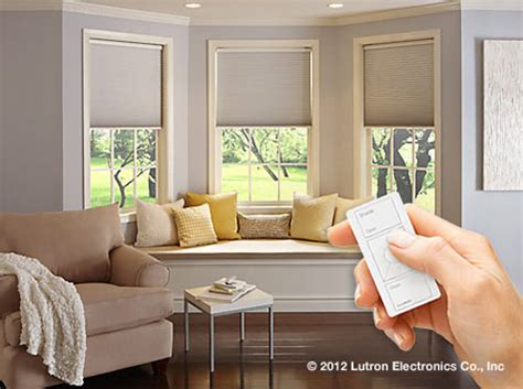 Lutron Motorized Shades in Marin County, CA - Home Cinema Center Marin