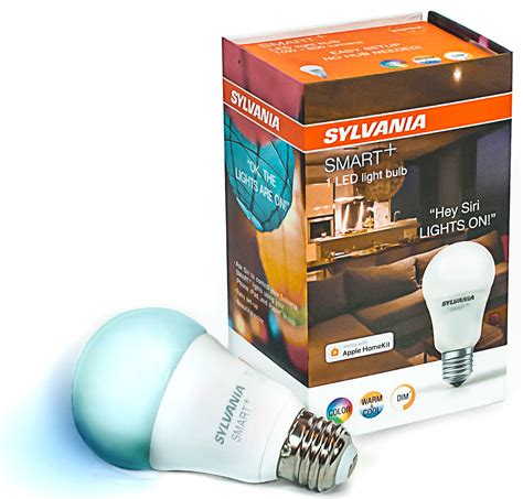 Sylvania SMART+ A19 Smart Light Bulb, 60W Color LED, 1-Pack - Walmart ...