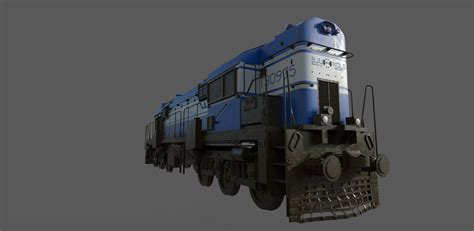 ArtStation - Indian Locomotive Train