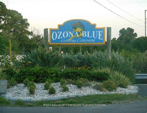 Ozona Blue | Palm Harbor | Resturant Reviews | Top Ten Travel List