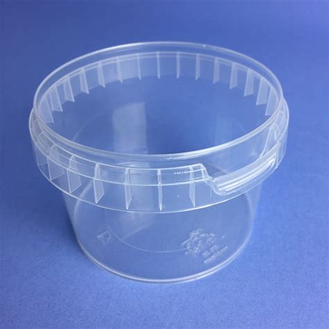 Small Volume Round Clear Tub 280ml - SV280C - Bristol Plastic ...