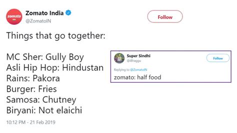 Zomato Tweets a Gully Boy and Biryani Joke, Twitter Roasts the Food ...