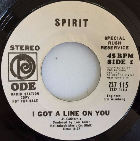 Spirit - I Got A Line On You (1968, Vinyl) | Discogs