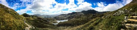 Mount Snowdon stock image. Image of llyn, beautiful, blue - 44100131