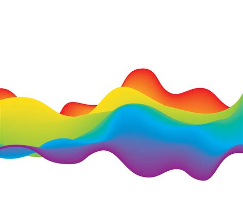 Rainbow Wave Background Vector Art & Graphics | freevector.com