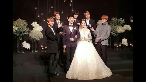 181013 Chanyeol Baekhyun Chen Kai Sehun at Park Yoora's wedding ceremony - YouTube