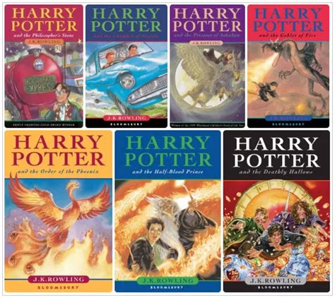 Potter Talk: Retrospective Of Harry Potter Book Covers | atelier-yuwa ...