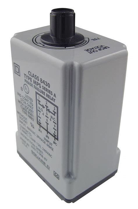 Voltage Sensing Relay, 240V AC, SPDT - Grainger