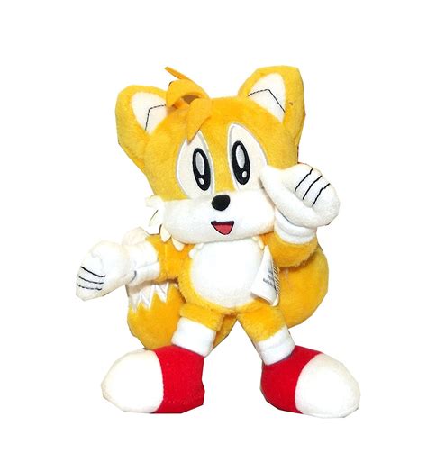 Sonic the Hedgehog Classic Game Tails Plush Toy, 7 inches - Walmart.com - Walmart.com