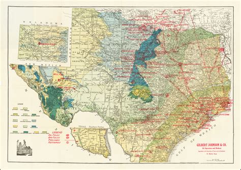 Map Of Texas Oil Fields - Map