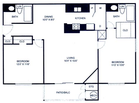 Floorplans – Briarwood Meadows Apartments