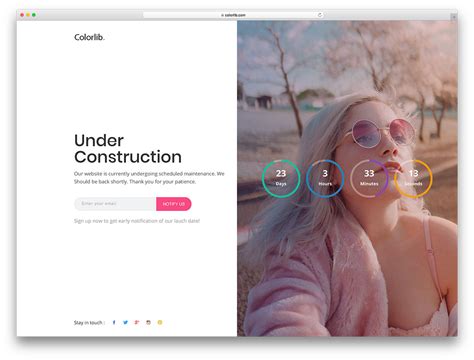 31 Best Free Under Construction Website Templates 2024 - Colorlib