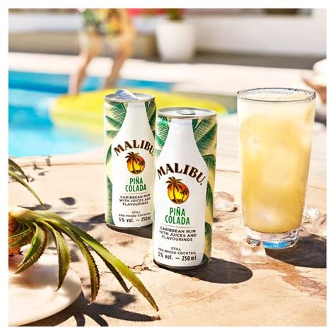 Malibu Rum Pina Colada Mixed Drink | Ocado