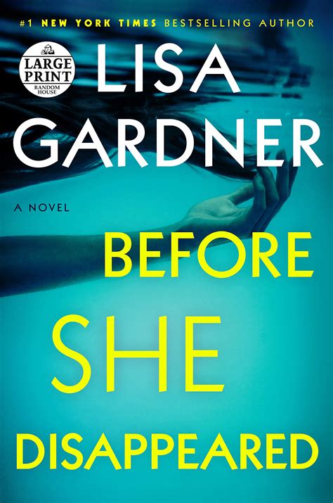 Before She Disappeared by Lisa Gardner | The Candid Cover