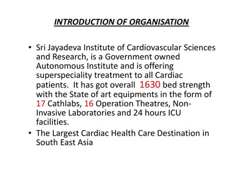 Jayadeva Institute of Cardiovascular Sciences and Research, Bangalore