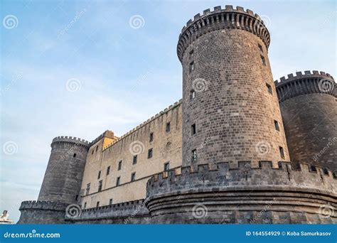 The Medieval Castle of Maschio Angioino or Castel Nuovo New Castle ...