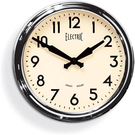 Newgate Electric 50's Wall Clock GWL44PA: Amazon.co.uk: Kitchen & Home