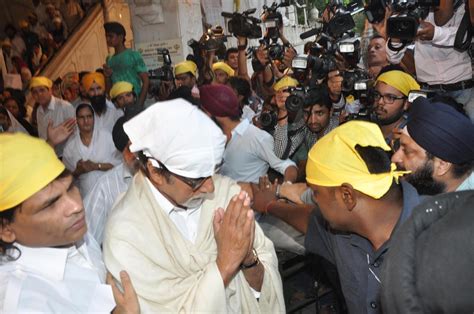 Amitabh Bachchan at the prayer meet of actor Pran 2 : rediff bollywood ...