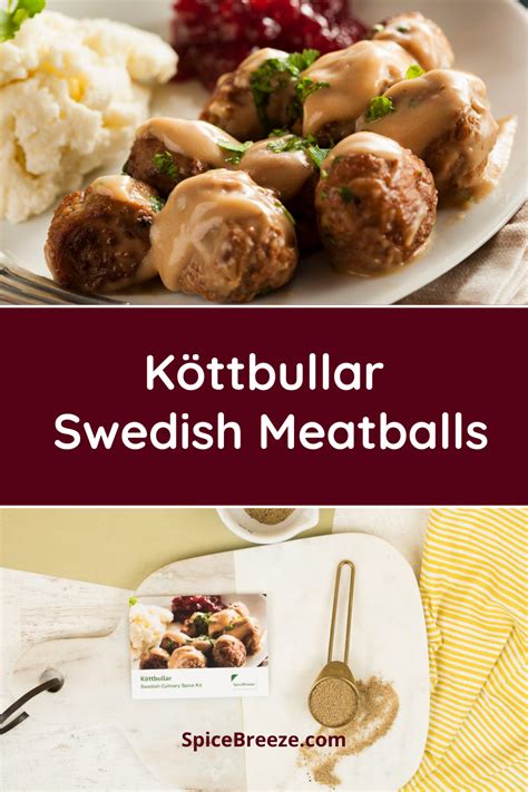 Swedish Köttbullar | SpiceBreeze