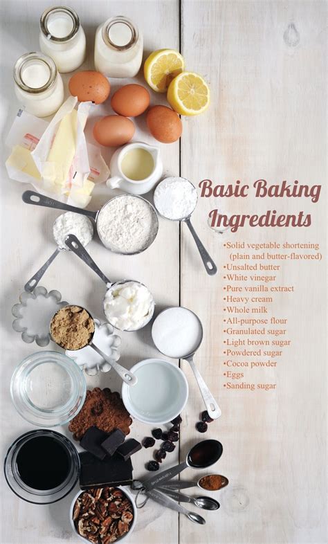 The Ultimate List of Pie Baking Tools and Ingredients | Baking ingredients list, Baking ...